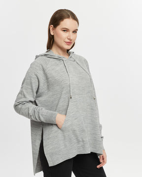 Tamba - Stilvoll & leichter Sommer Hoodie - Grau