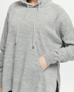Tamba - Stilvoll & leichter Sommer Hoodie - Grau