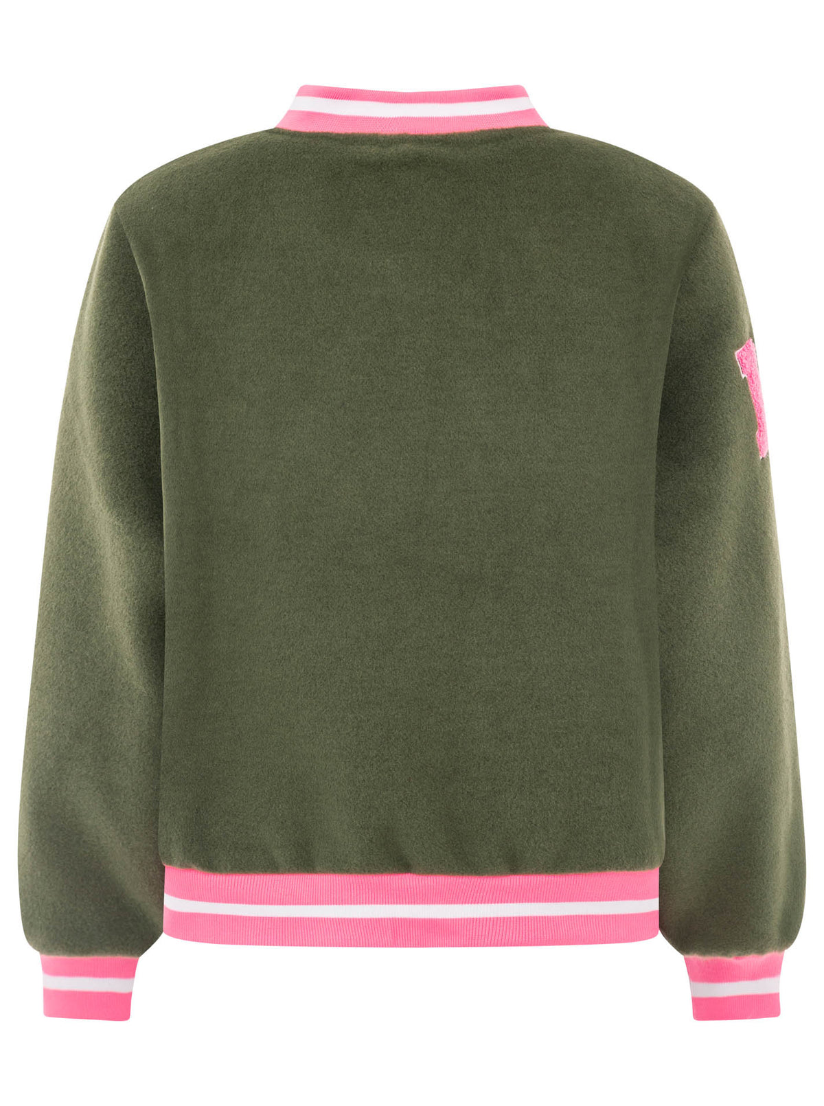 Zwillingsherz Bomberjacke "College Leo" - Khaki