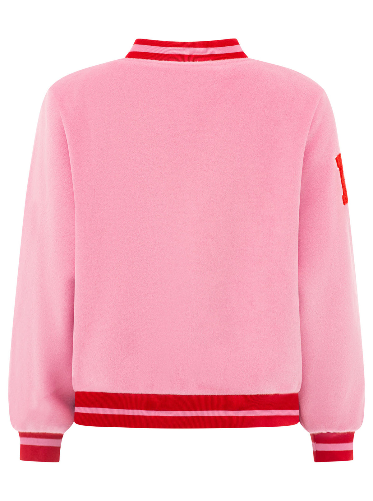 Zwillingsherz Bomberjacke "College Leo" - Pink