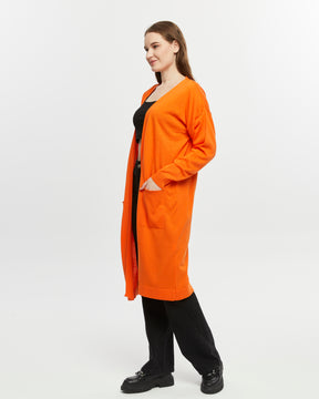 Leichter Sommer Cardigan - Orange