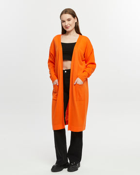 Leichter Sommer Cardigan - Orange