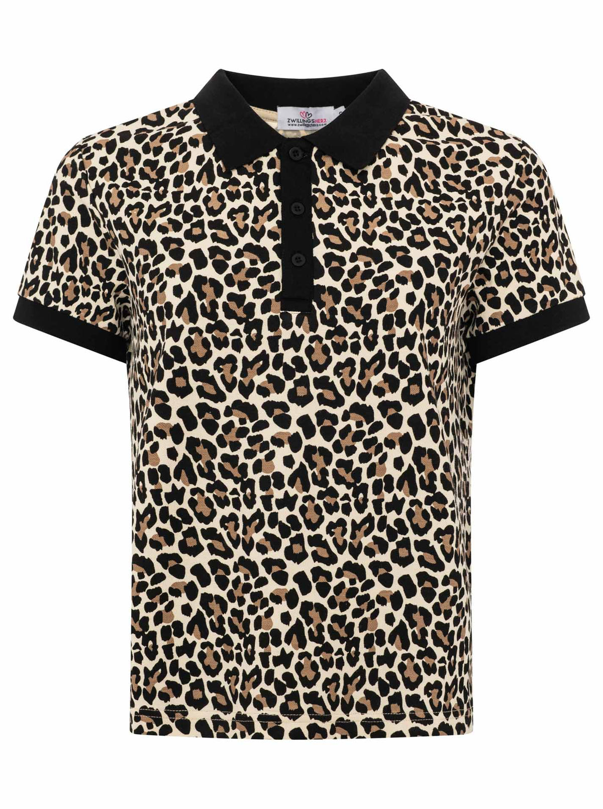 Zwillingsherz - Poloshirt "Leo"- Beige