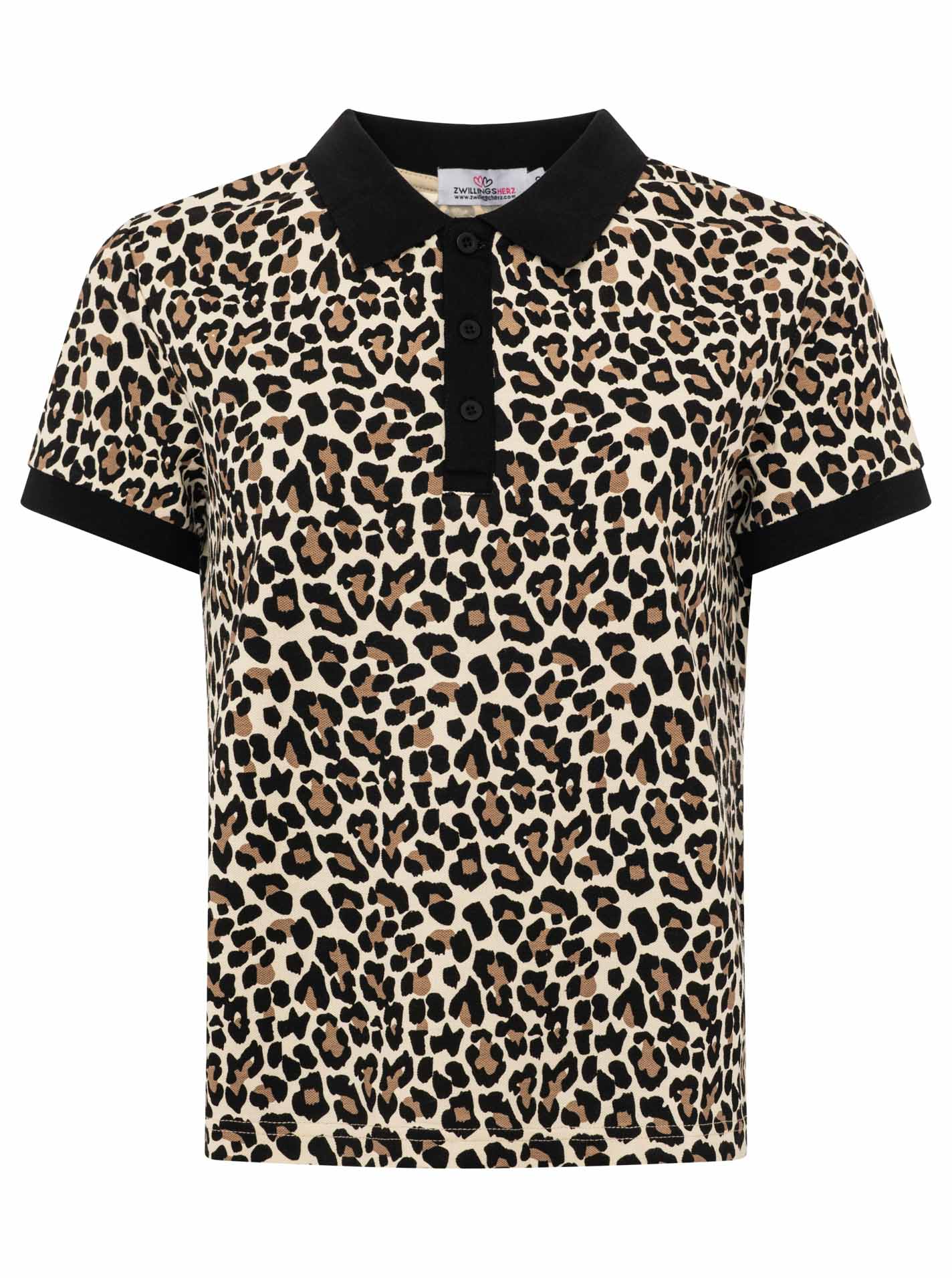 Zwillingsherz - Poloshirt "Leo"- Beige