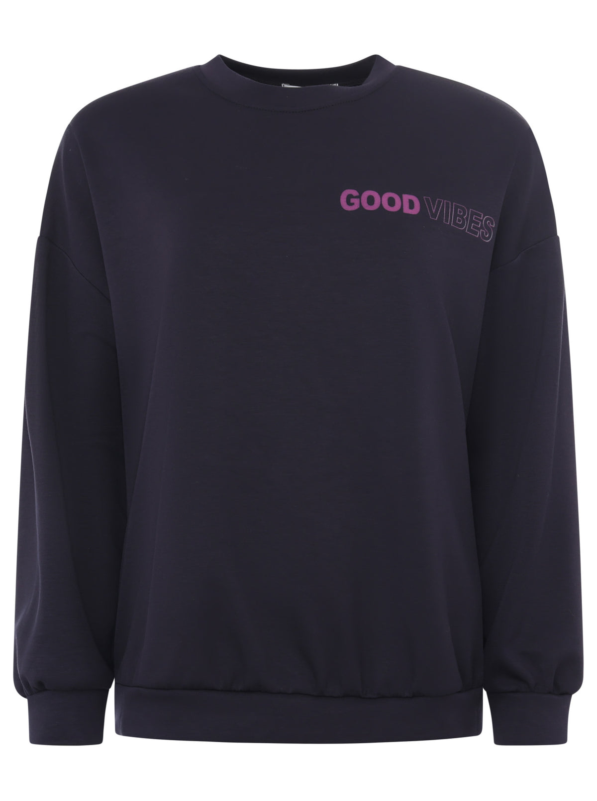 Zwillingsherz - Pullover "Good Vibes Smile" - Dunkelblau - CYBER DEAL