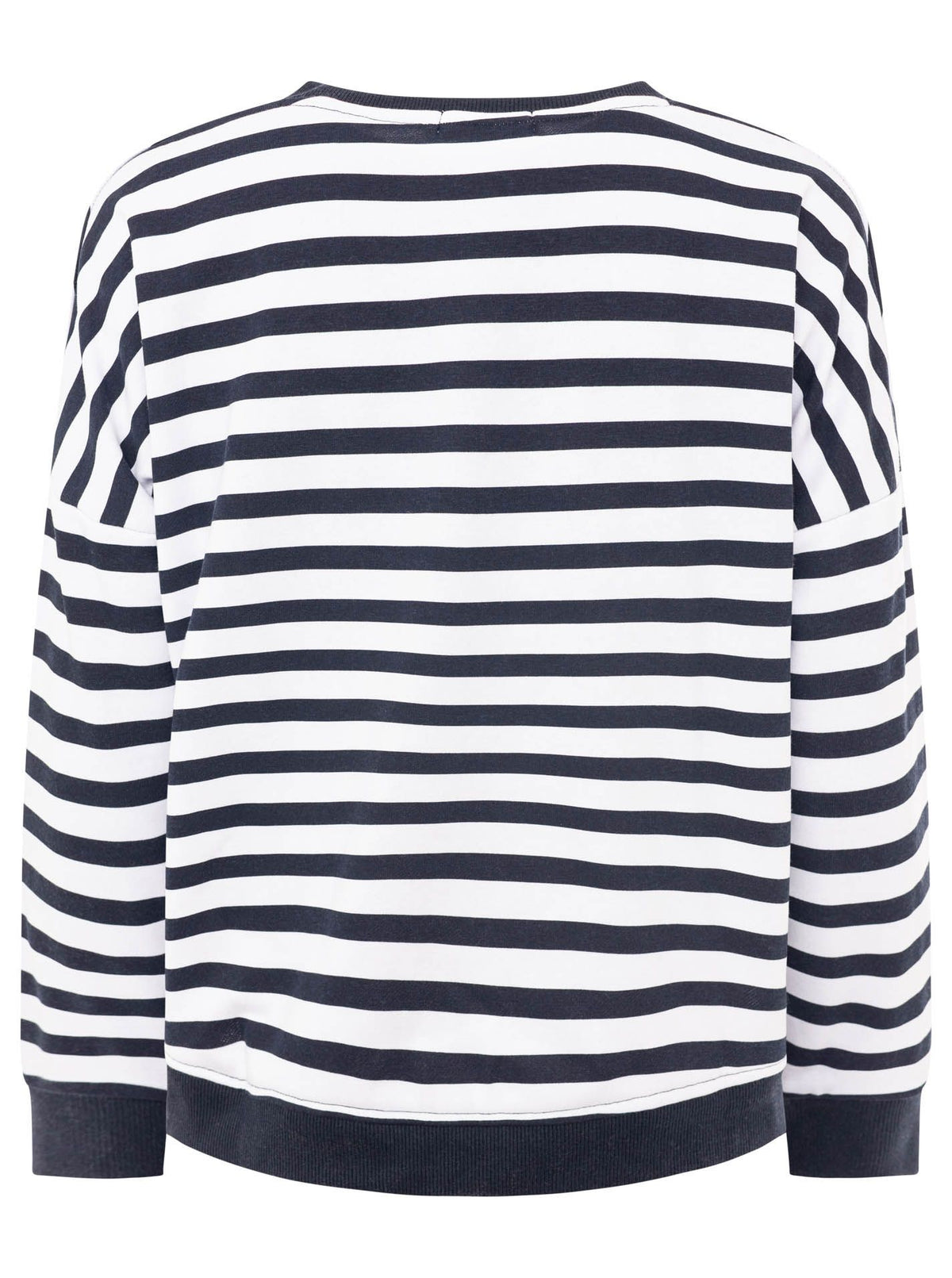 Zwillingsherz - V-Neck "Streifen ZH" - Marine