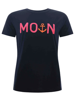 Zwillingsherz - Moin T-Shirt -Dunkelblau/Navy