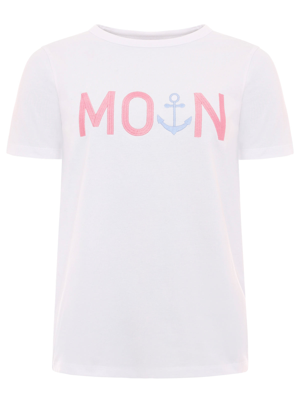 Zwillingsherz - Moin T-Shirt - Weiß