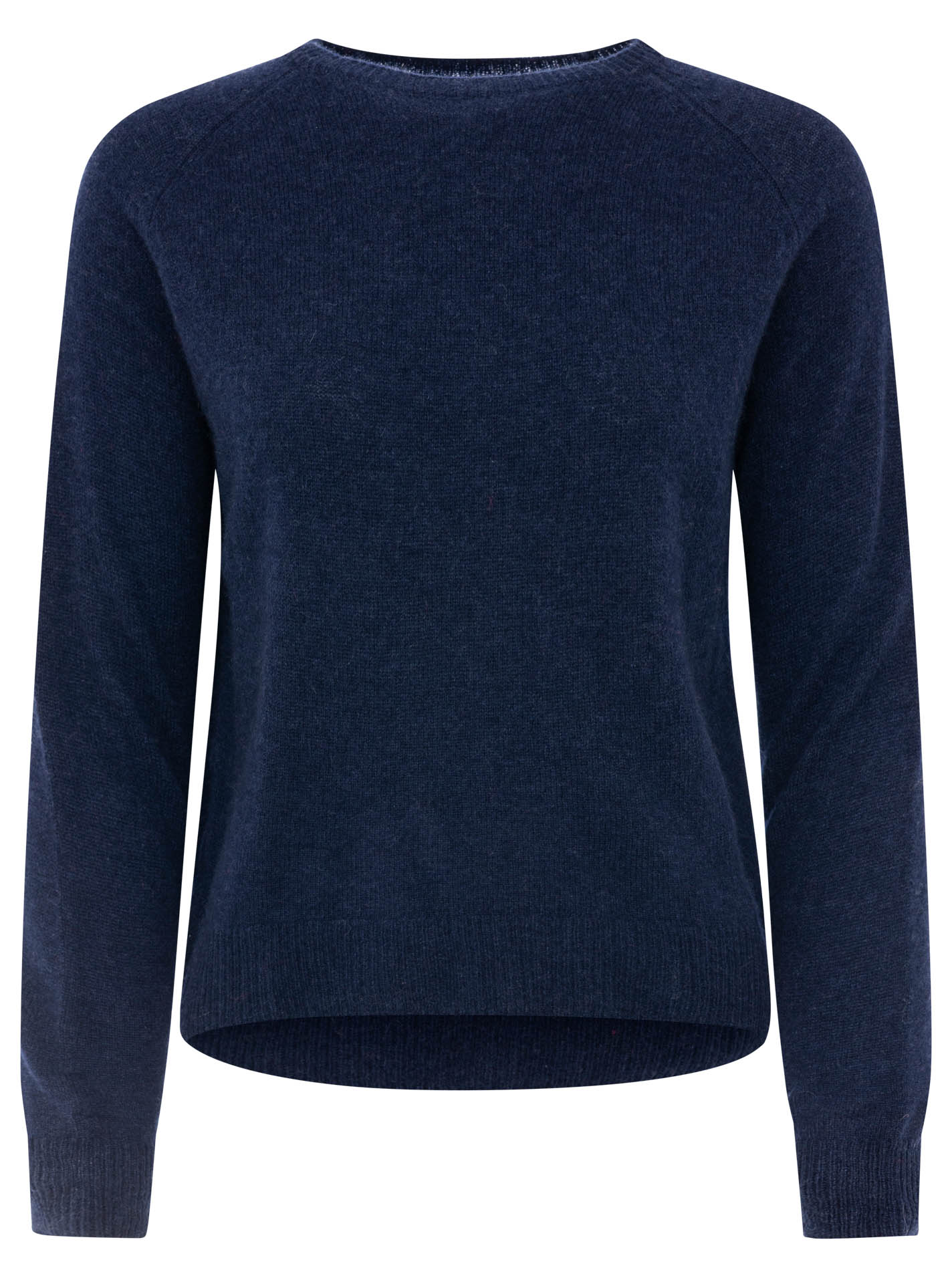 Zwillingsherz 100% Kaschmir / Cashmere Pullover - Marine