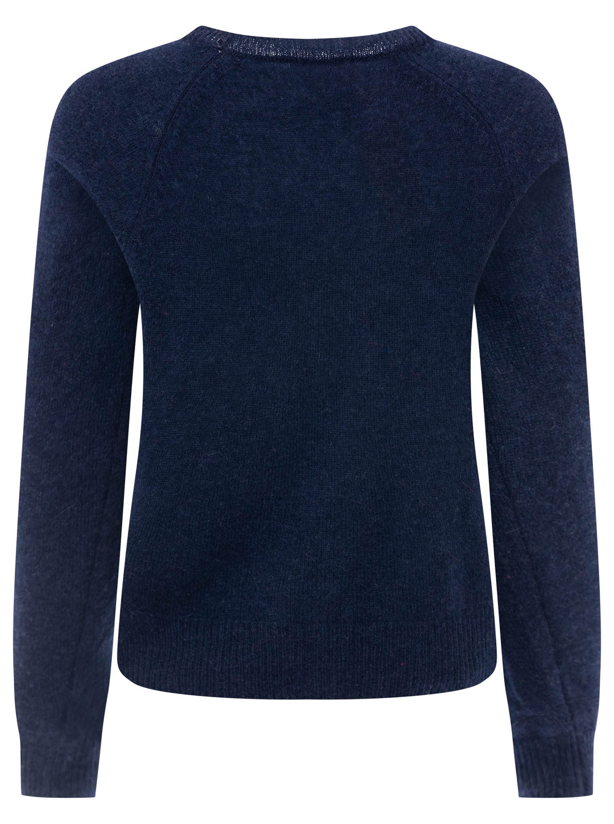 Zwillingsherz 100% Kaschmir / Cashmere Pullover - Marine