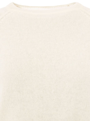 Zwillingsherz Kaschmir Pullover (100% Cashmere) - Creme