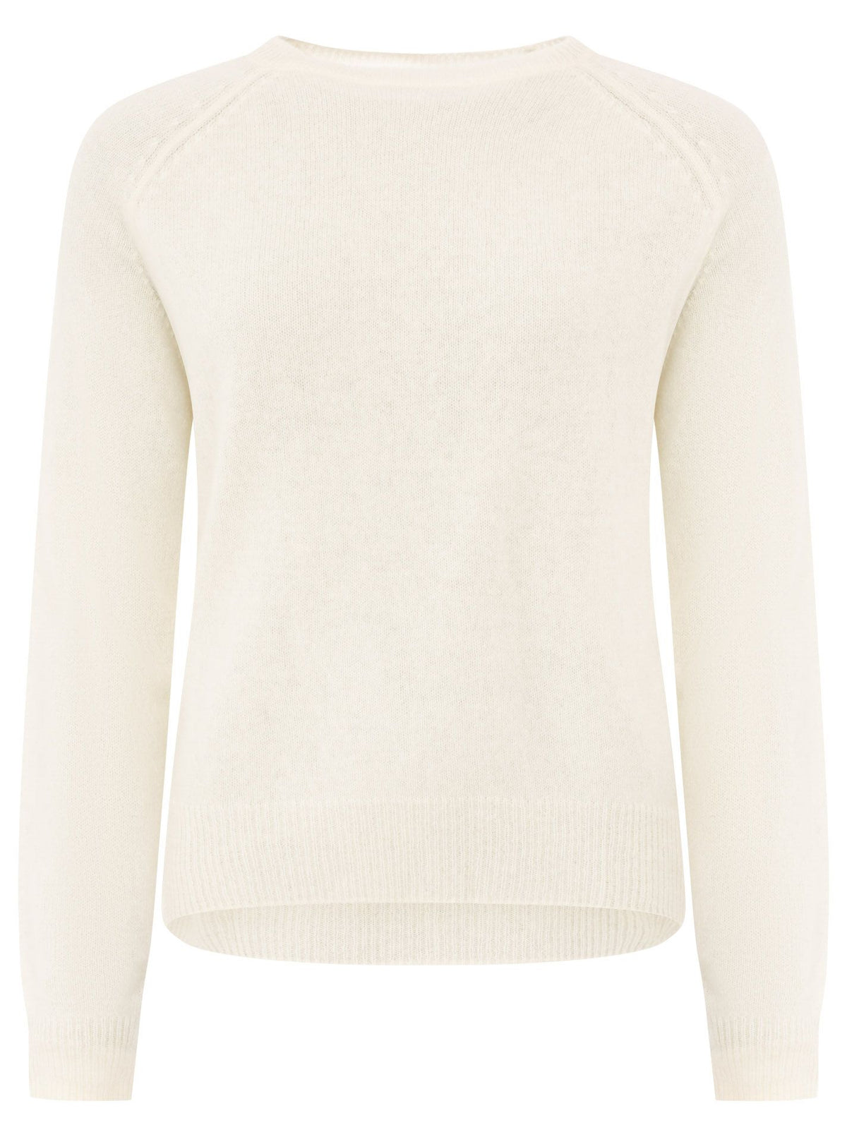 Zwillingsherz Kaschmir Pullover (100% Cashmere) - Creme
