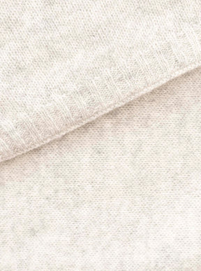 Zwillingsherz - 100% Cashmere/Kaschmir Schal - Hellgrau