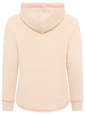 Zwillingsherz - Hoodie Herz "Hope Love Luck" - Beige - CYBER DEAL