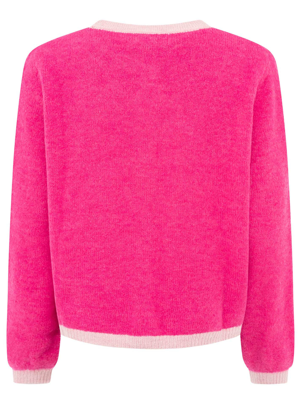 Zwillingsherz - Wollcardigan Herz - Pink