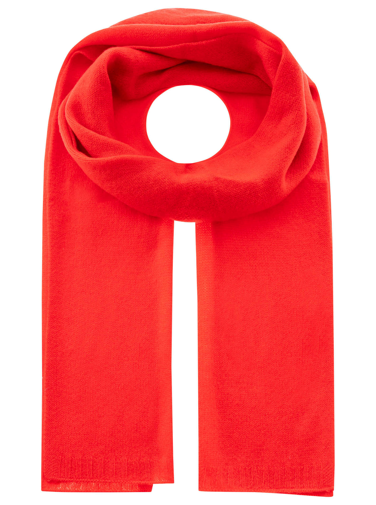 Zwillingsherz 100% Cashmere/Kaschmir Schal - Rot