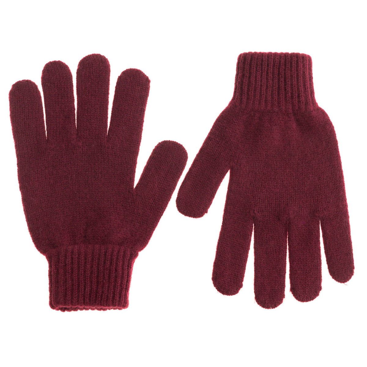 handschuhe damen bordeaux Zwillingsherz Kaschmir-Handschuhe (100% Cashmere) - Bordeauxrot size_and_size2:L size:Medium Mithril Gloves - Sun