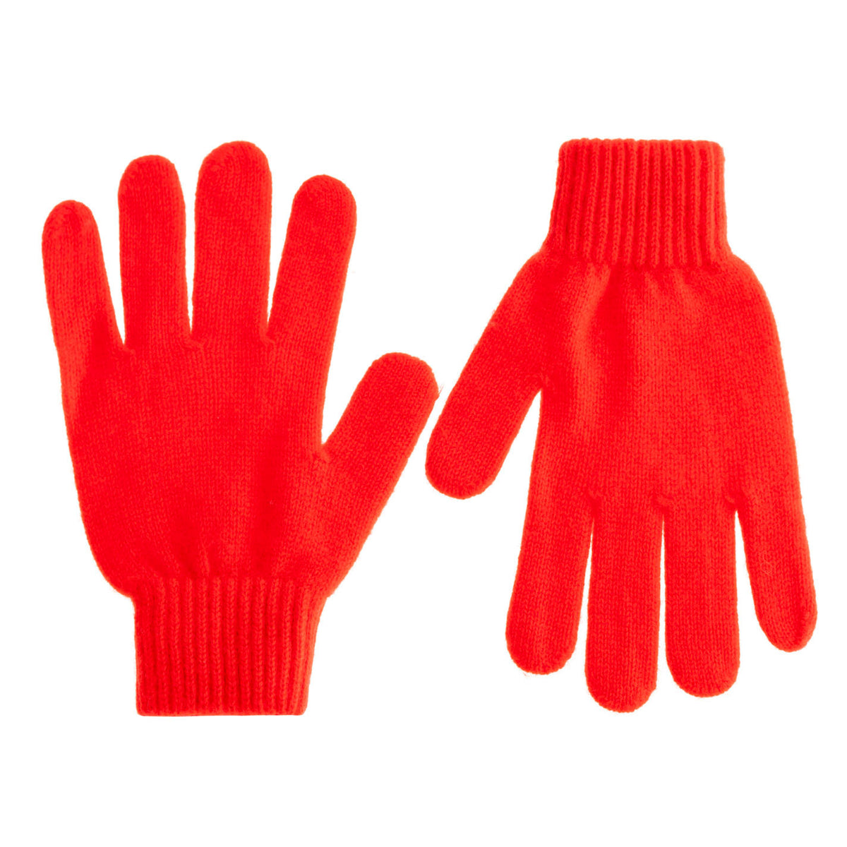 kaschmir handschuhe damen Zwillingsherz Damen Kaschmir-Handschuhe (100% Cashmere) - Rot