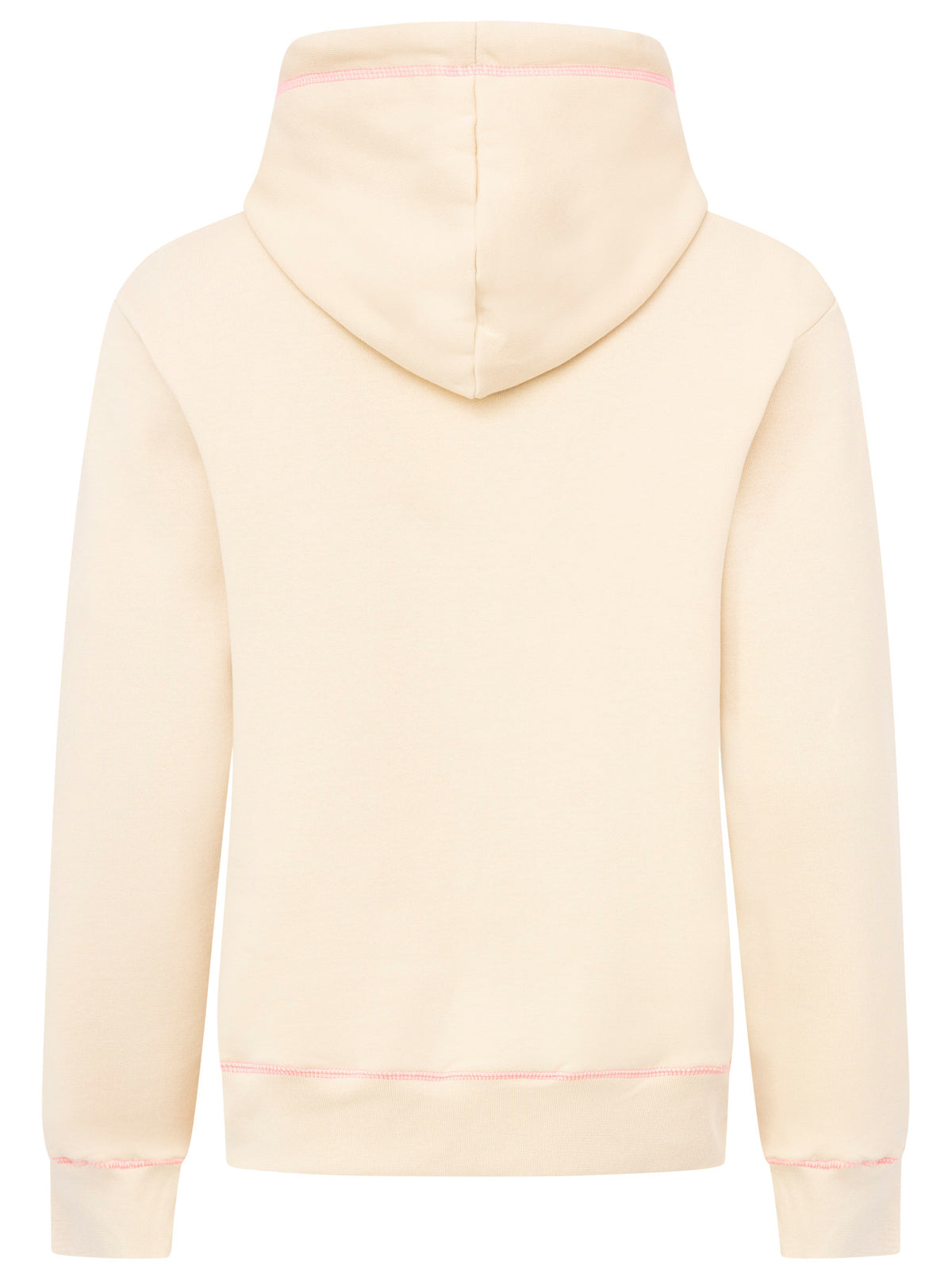 Zwillingsherz - Hoodie "Happiness Club shine bright" - Beige/Pink