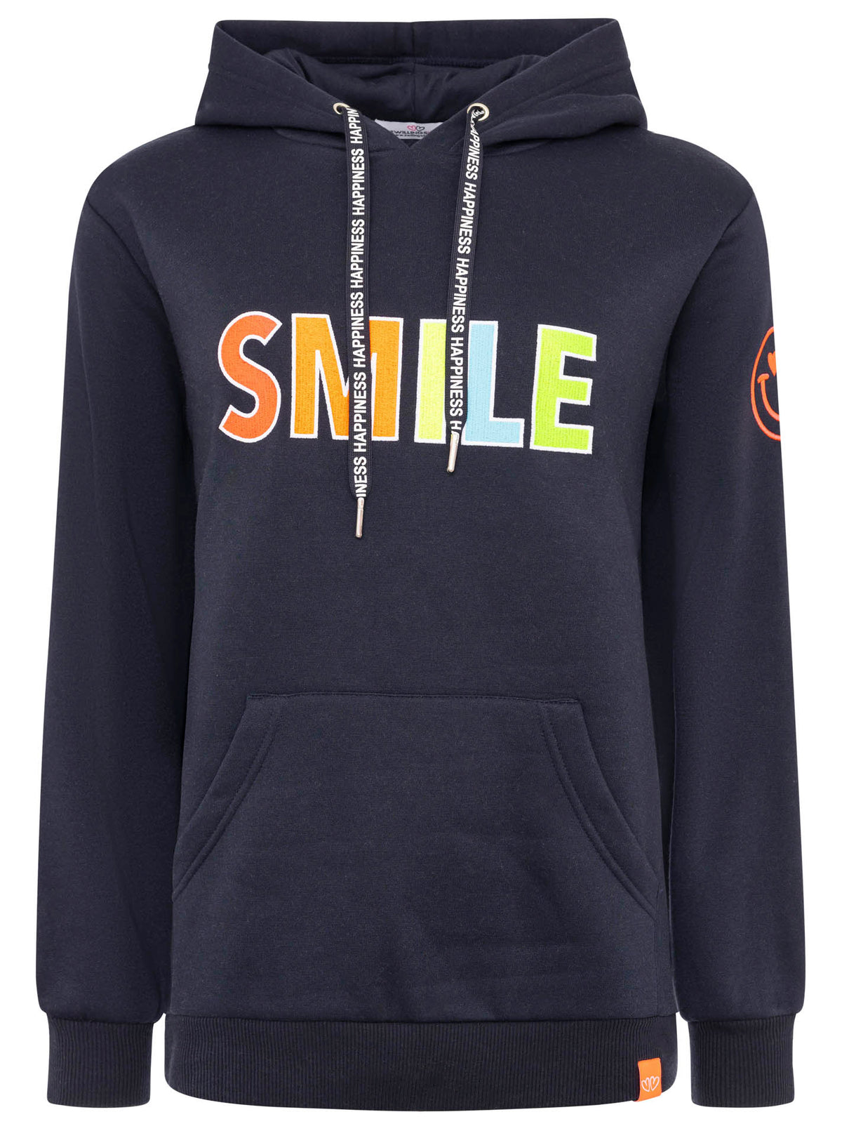 Zwillingsherz - Hoodie "Smile" - Navy