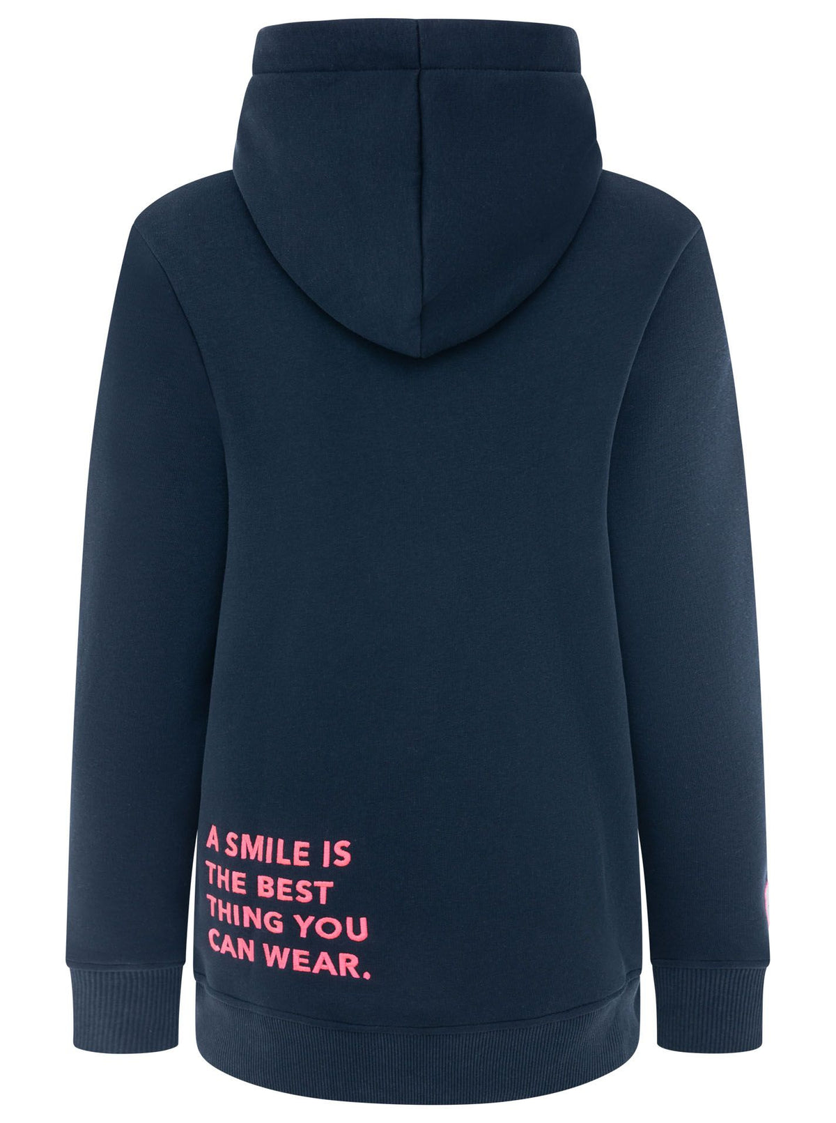 Zwillingsherz - Hoodie "Smile" - Blau/Pink (SuperSale - keine Retoure)