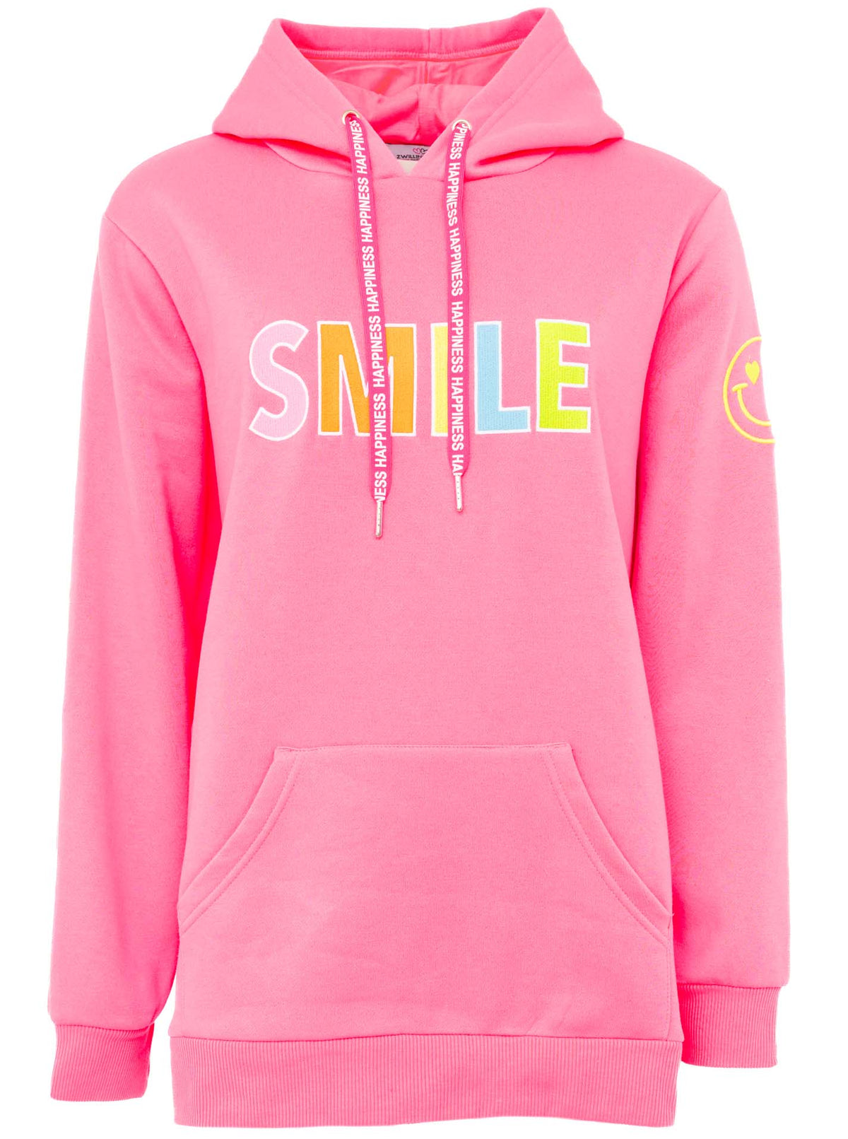 Zwillingsherz - Hoodie "Smile" - Pink