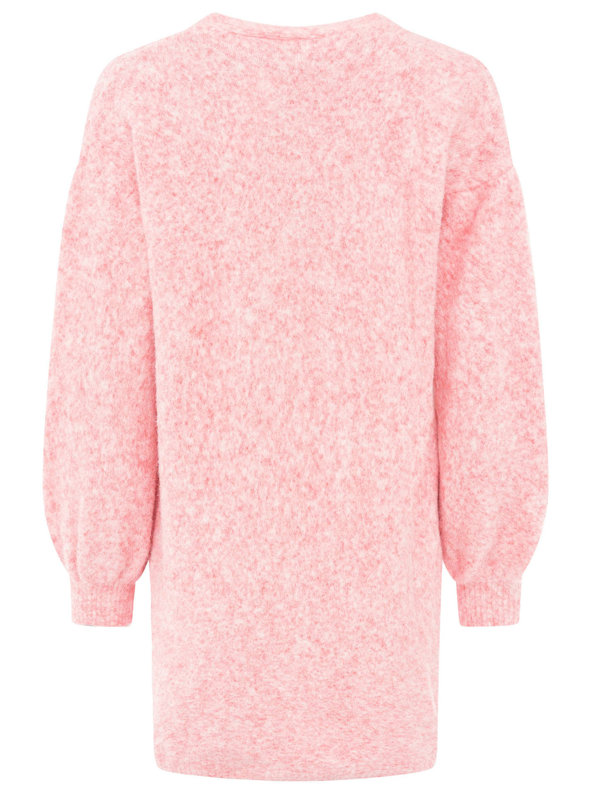 Zwillingsherz Kuschel Strick Cardigan mit Alpakawolle - Rosa