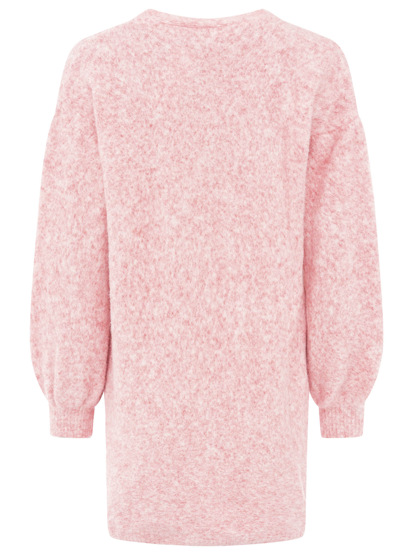 Zwillingsherz Kuschel Strick Cardigan mit Alpakawolle - Rosa