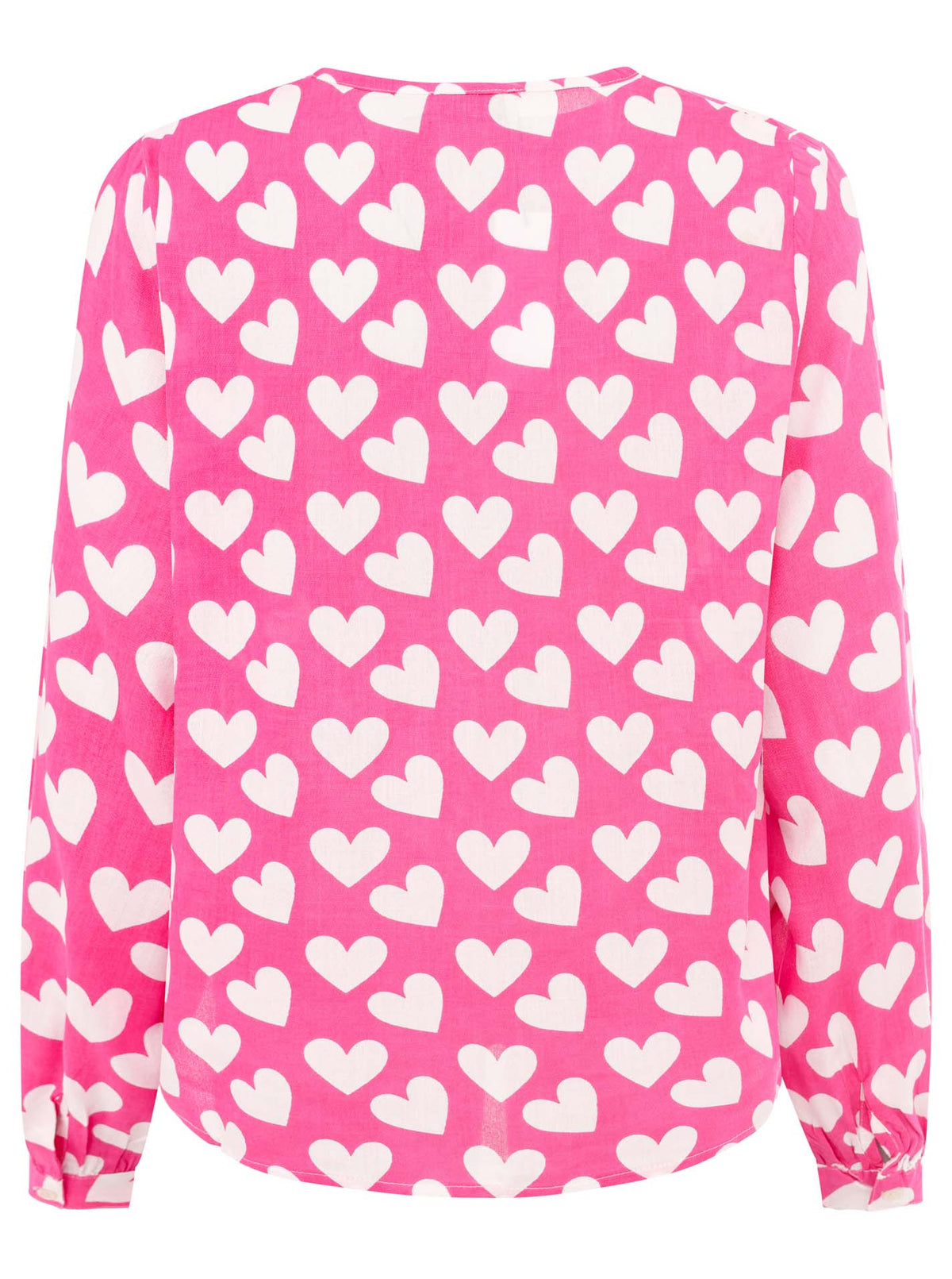 Zwillingsherz - Langarmbluse Herz Classic - Pink