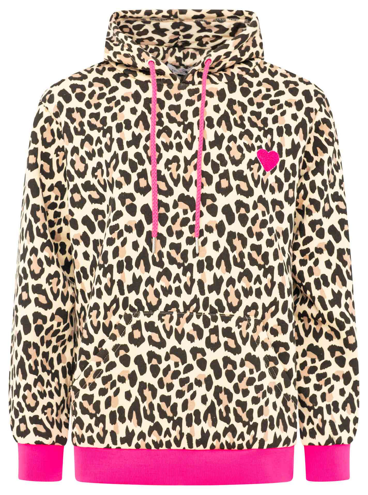 Zwillingsherz - Hoodie "Leo Wild Heart" - Beige