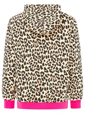 Zwillingsherz - Hoodie "Leo Wild Heart" - Beige