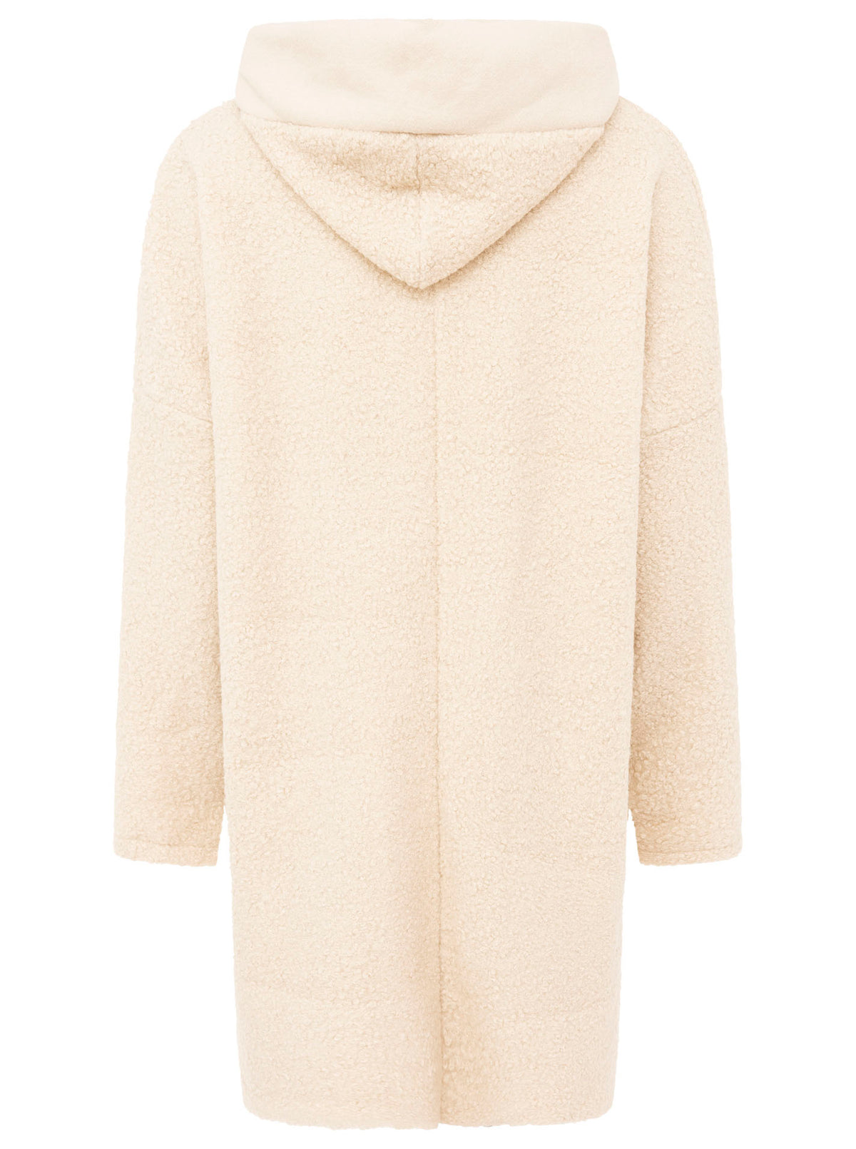 Zwillingsherz Teddy Mantel - Beige/Pink