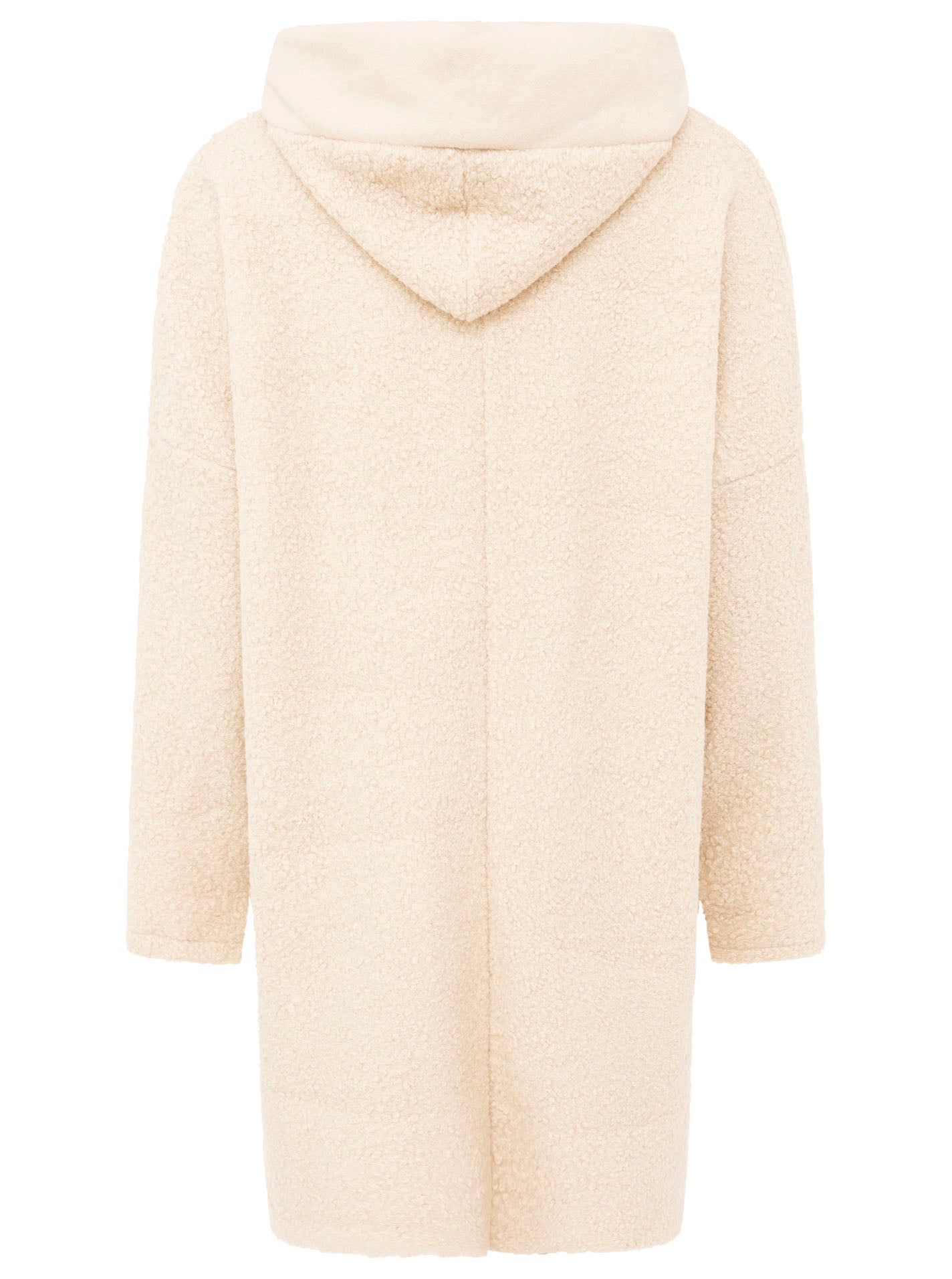 Zwillingsherz Teddy Mantel - Beige/Pink