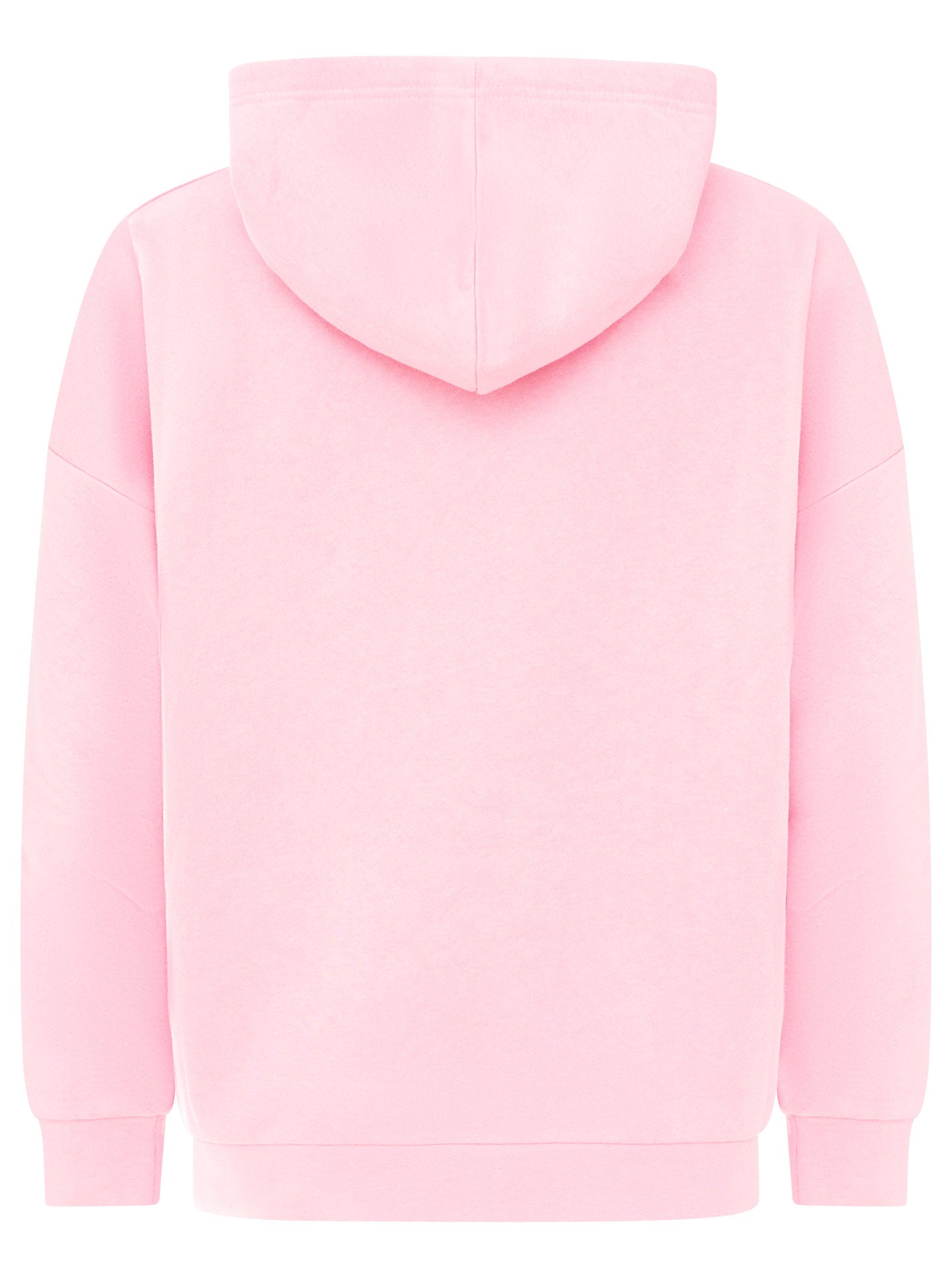 Zwillingsherz Oversized Hoody DOG LOVE in Pink – Hauptansicht