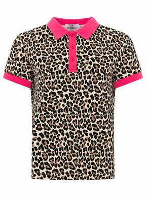 Zwillingsherz - Poloshirt "Leo"- Beige/Pink