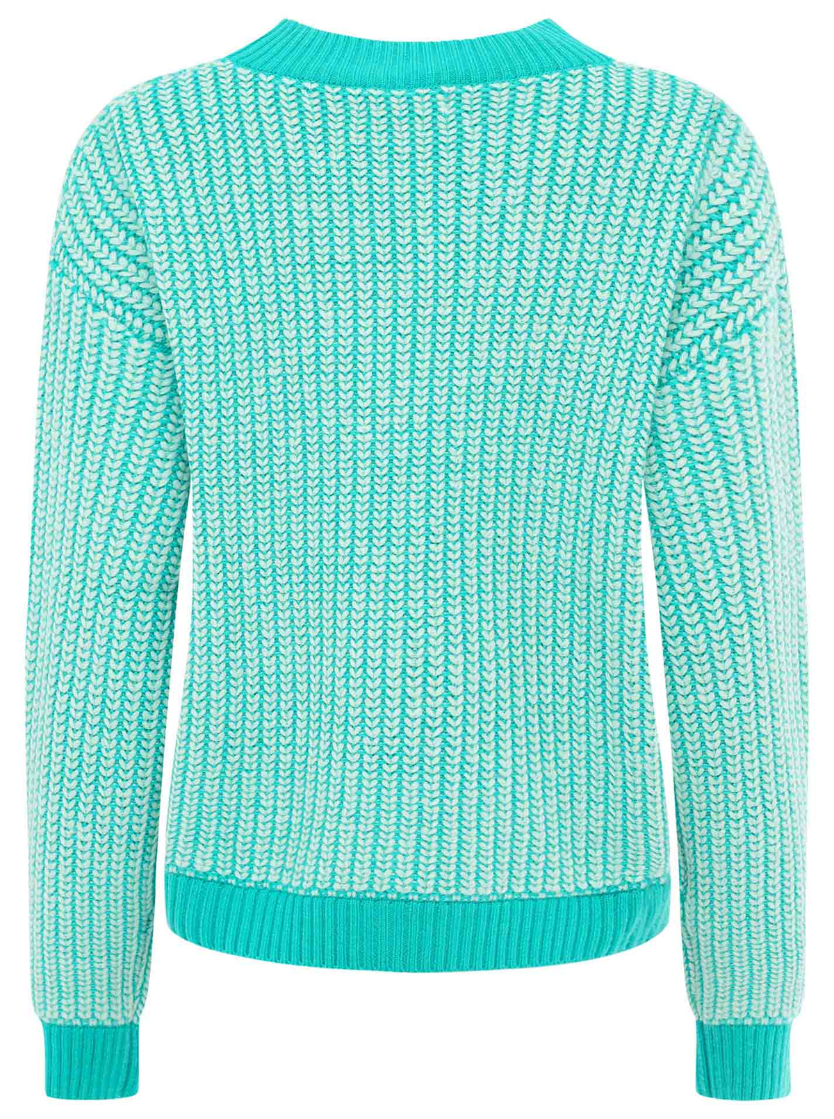Zwillingsherz - Pullover "Zweifarbig" - Grün/Mint