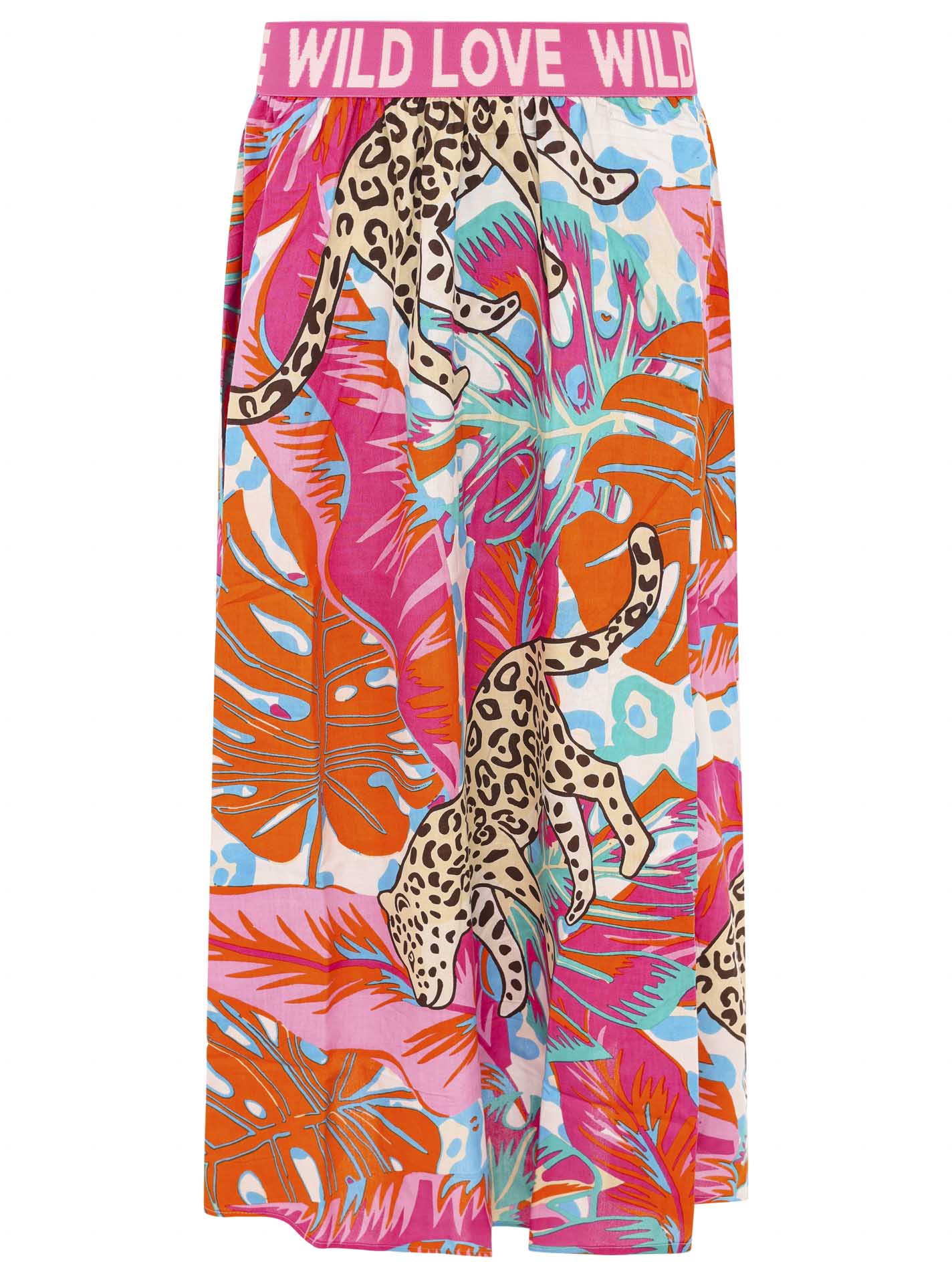 Zwillingsherz Rock Wild Love Dschungel - Orange/Pink/Schwarz