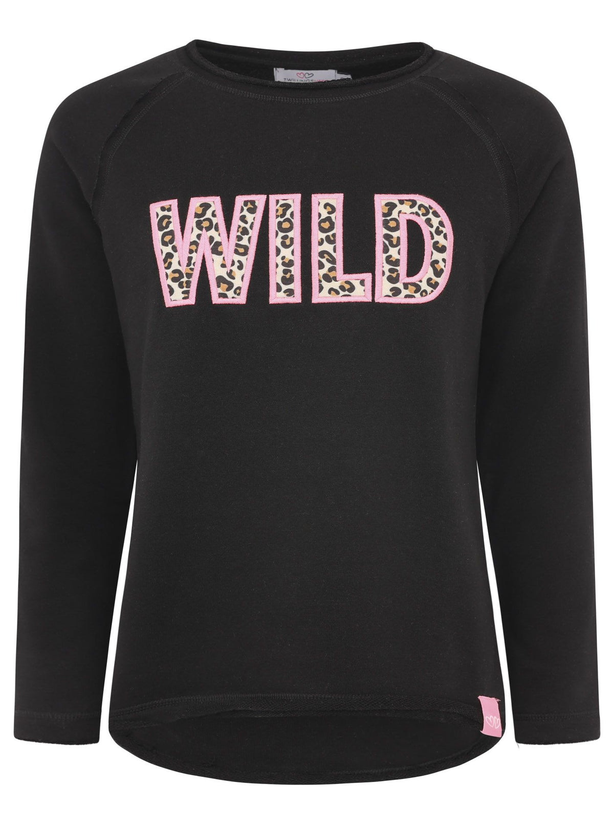 Zwillingsherz Leo Sweatshirt/Pullover - Wild - Schwarz