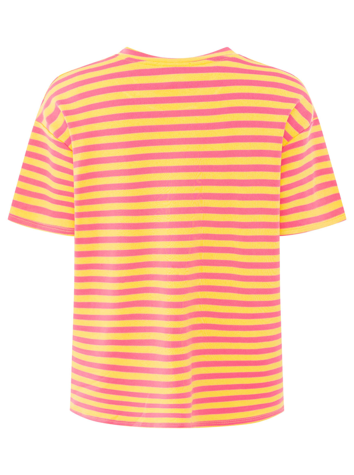 Zwillingsherz - Sweat T-Shirt "Bonjour" - Orange