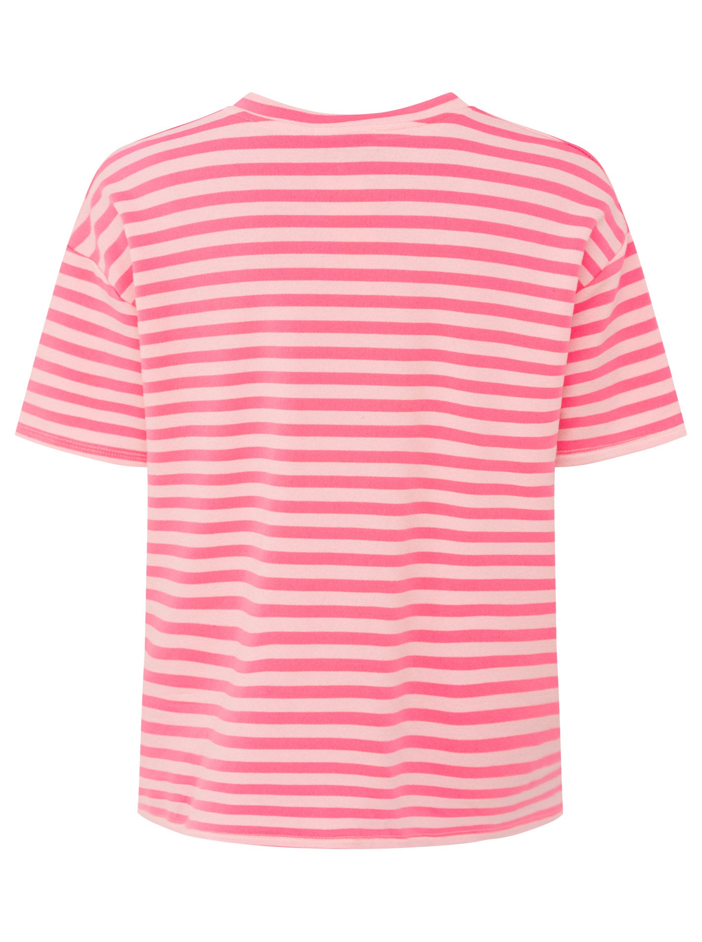Zwillingsherz - Sweat T-Shirt "Bonjour" - Pink