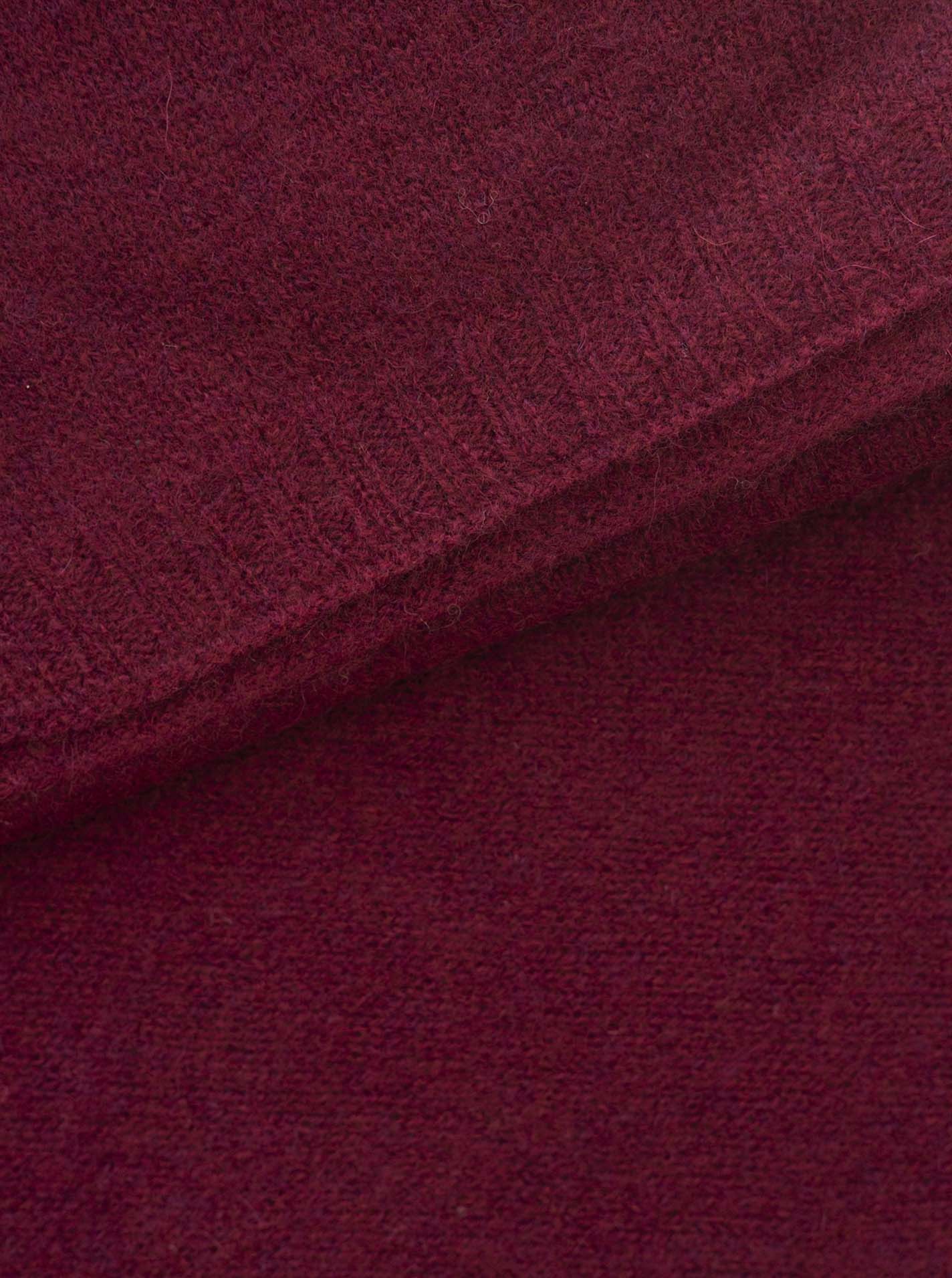 Zwillingsherz - 100% Cashmere/Kaschmir Schal - Bordeaux