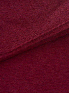 Zwillingsherz - 100% Cashmere/Kaschmir Schal - Bordeaux