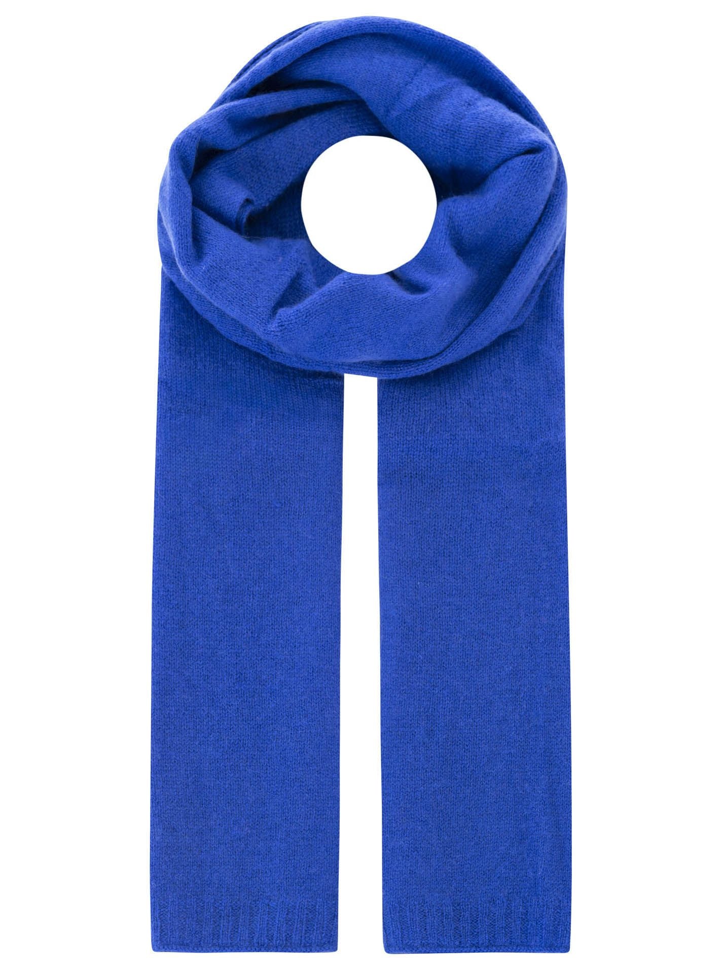 Zwillingsherz - 100% Cashmere/Kaschmir Schal - Royalblau