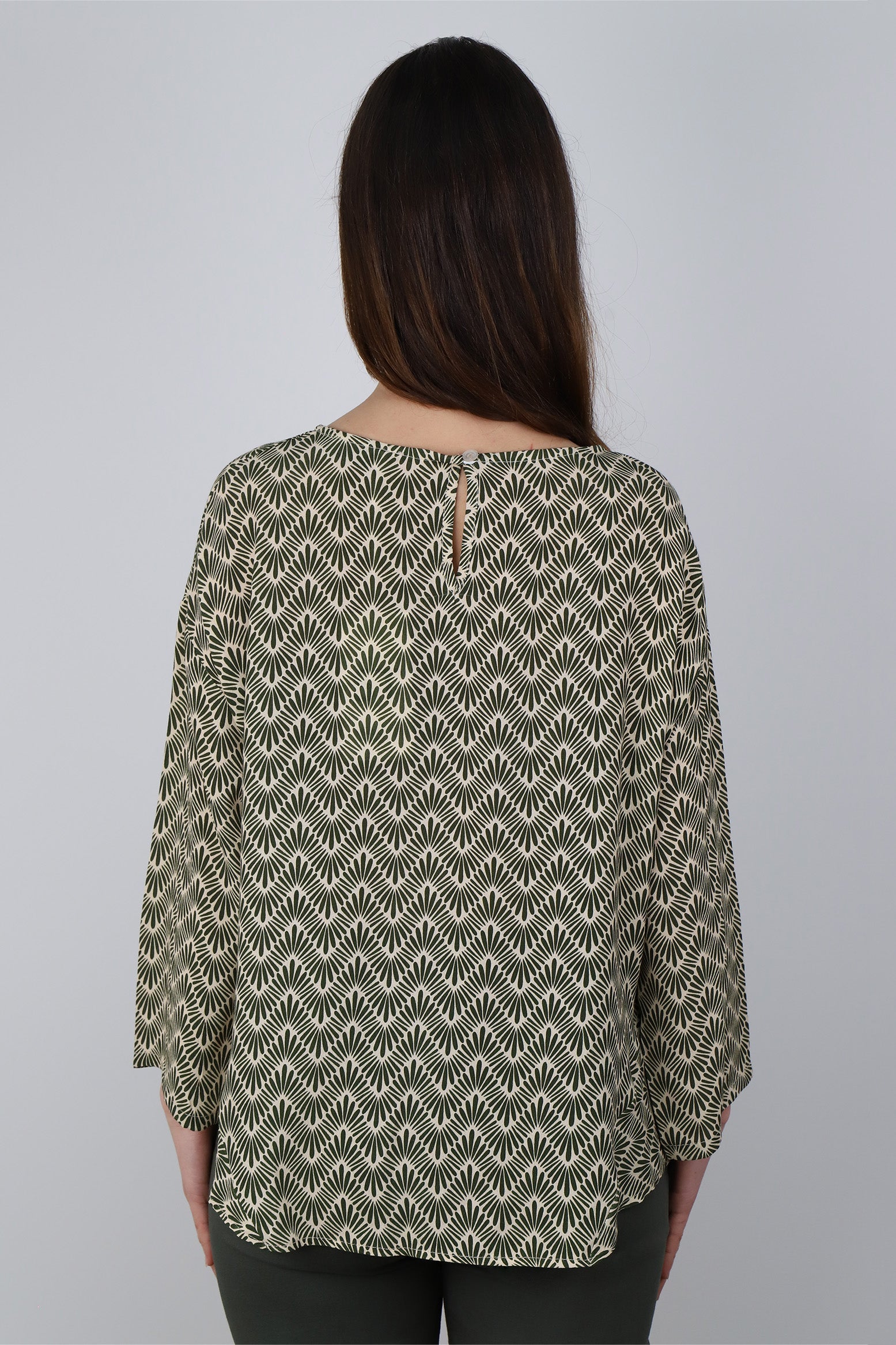 Bluse Exklusiv - Khaki