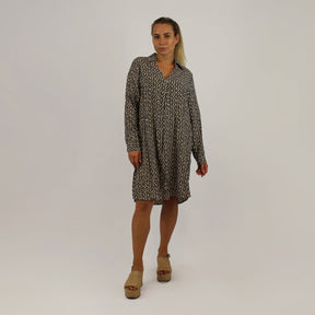 Freizeitkleid - Schwarz