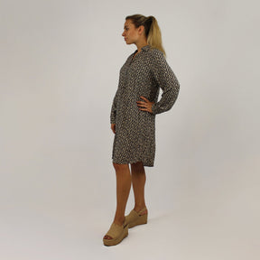 Freizeitkleid - Schwarz