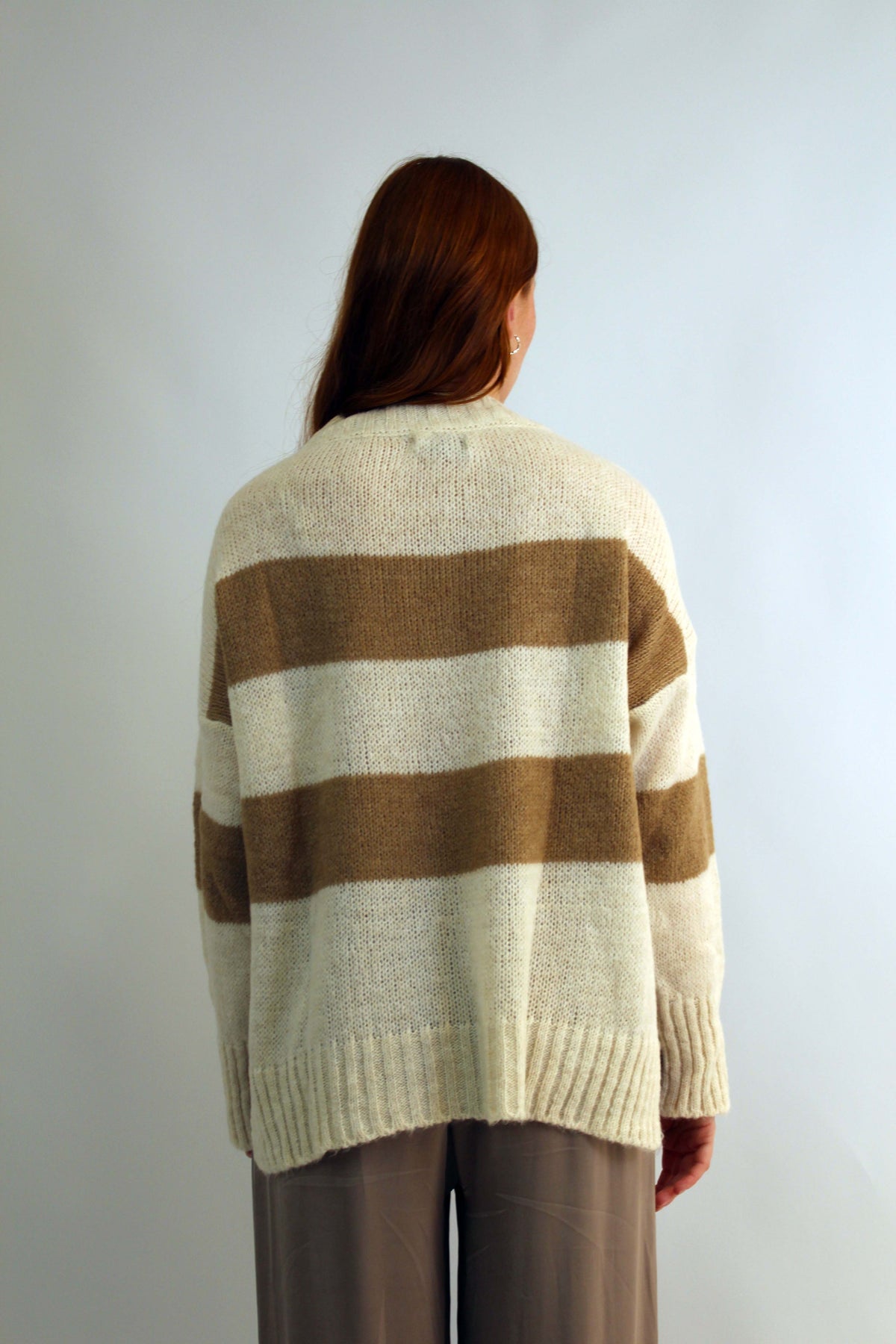 Pullover "Riga" - Beige/Camel