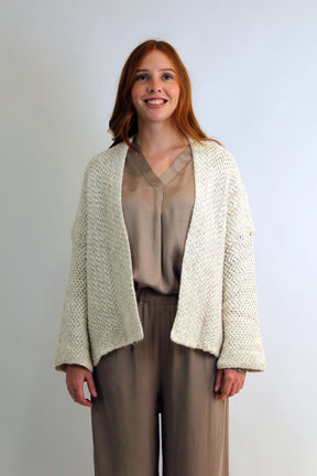 Strickjacke "Fashion" Creme