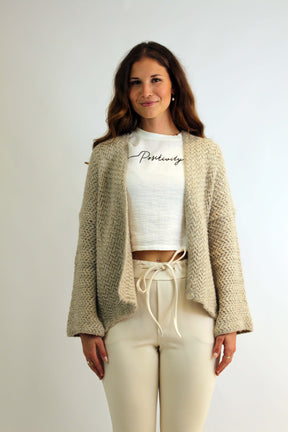 Strickjacke "Fashion" Beige