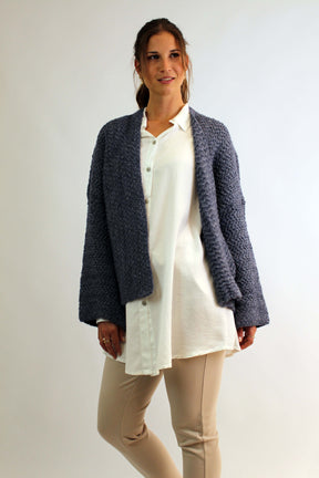 Strickjacke "Fashion" Blau